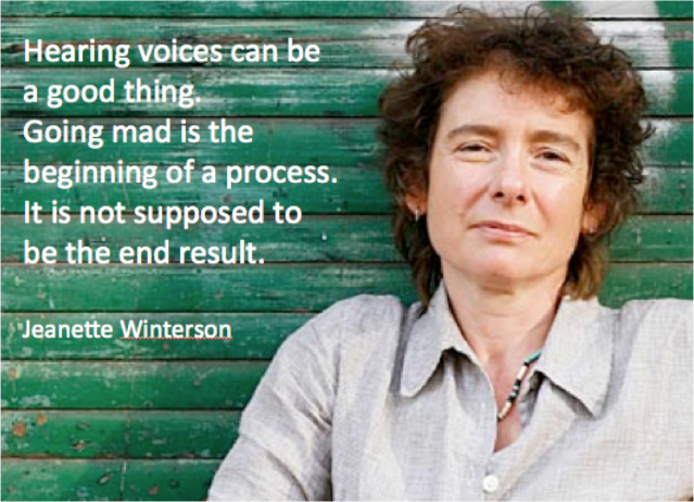 Jeanette Winterson Hearing voices can be a good thing
